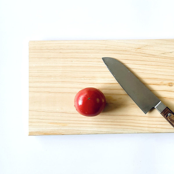 天然ひのきのオーダーメイドまな板